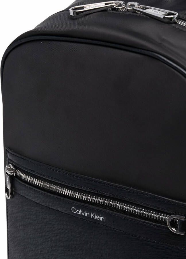 Calvin Klein Rugzak met logo-reliëf Zwart