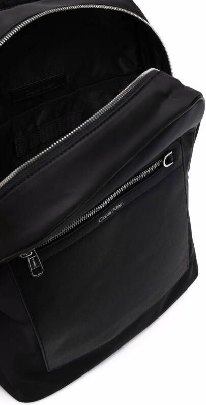 Calvin Klein Rugzak met logo-reliëf Zwart