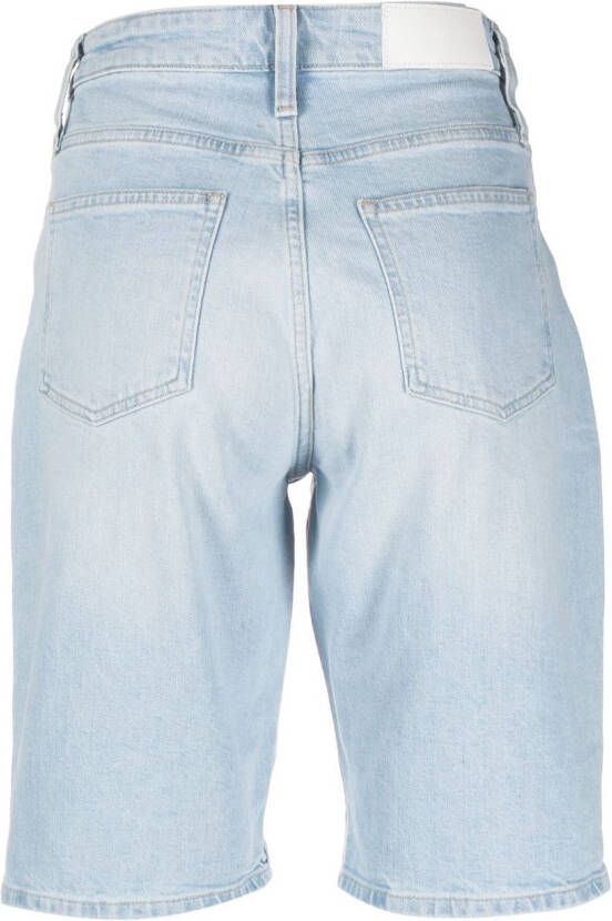 Calvin Klein Shorts met logopatch Blauw