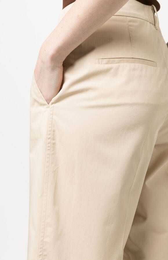 Calvin Klein Shorts met twill weving Beige
