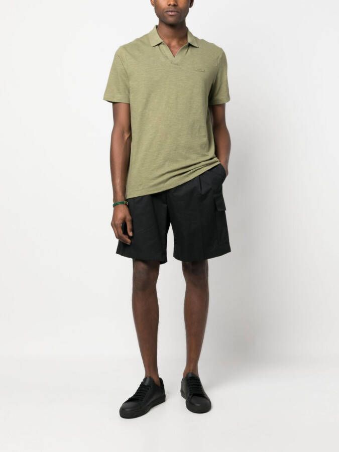 Calvin Klein Shorts met cargo zak Zwart