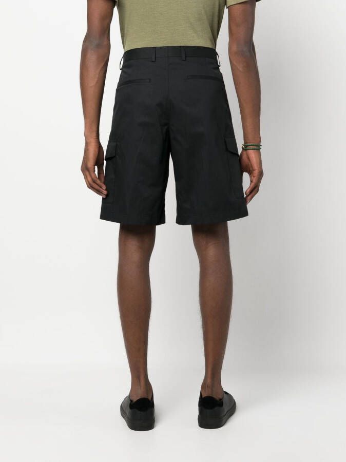Calvin Klein Shorts met cargo zak Zwart