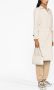 Calvin Klein Jas met enkele rij knopen Beige - Thumbnail 4
