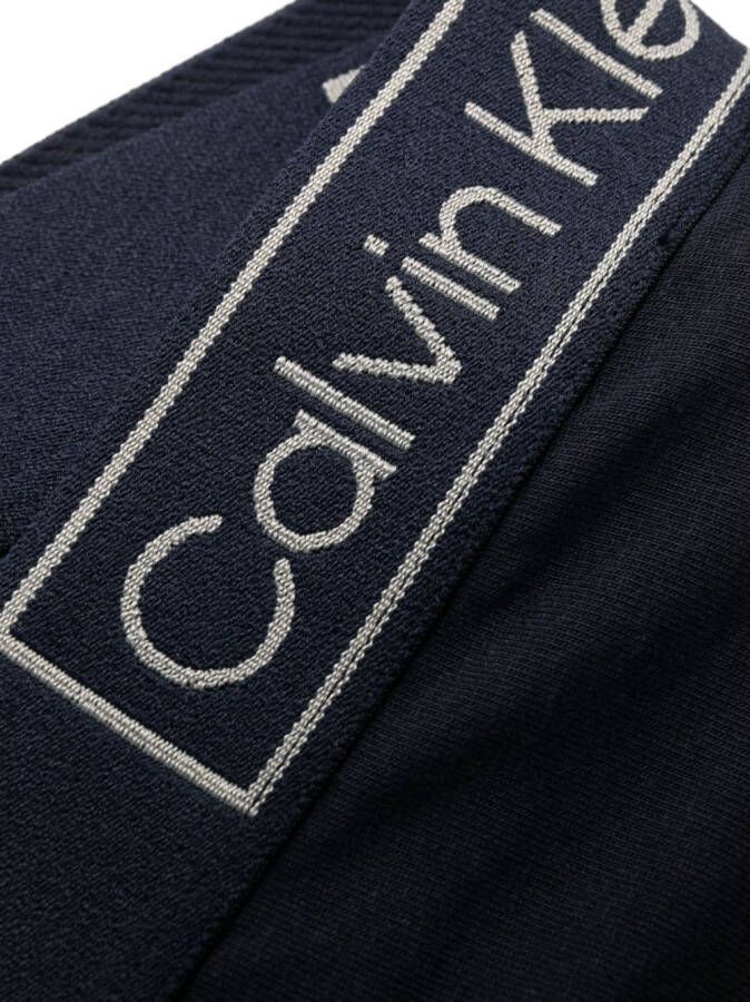 Calvin Klein String met logo tailleband Blauw