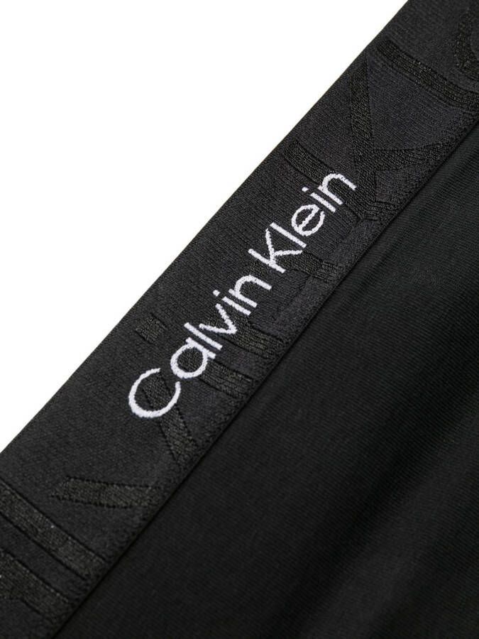 Calvin Klein String met logoband Zwart