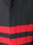 Calvin Klein stripe detail single-breasted coat Zwart - Thumbnail 5