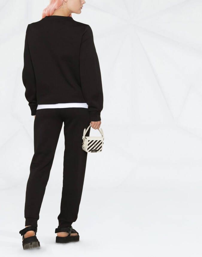 Calvin Klein Sweater met logoprint Zwart