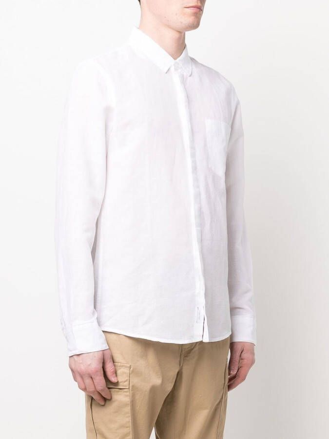 Calvin Klein T-shirt met lange mouwen Wit