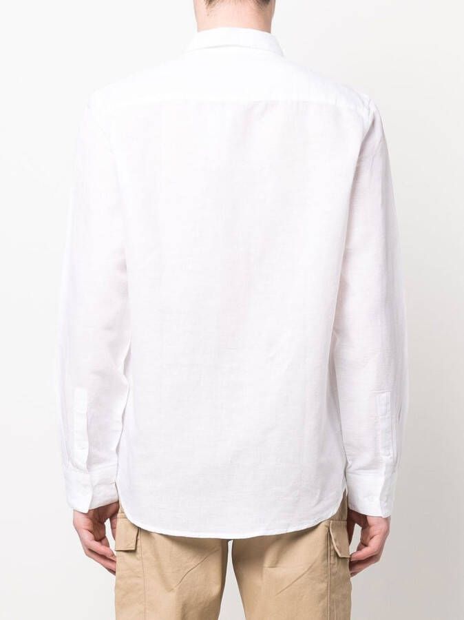 Calvin Klein T-shirt met lange mouwen Wit