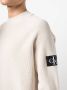 Calvin Klein Trui met logopatch Beige - Thumbnail 5