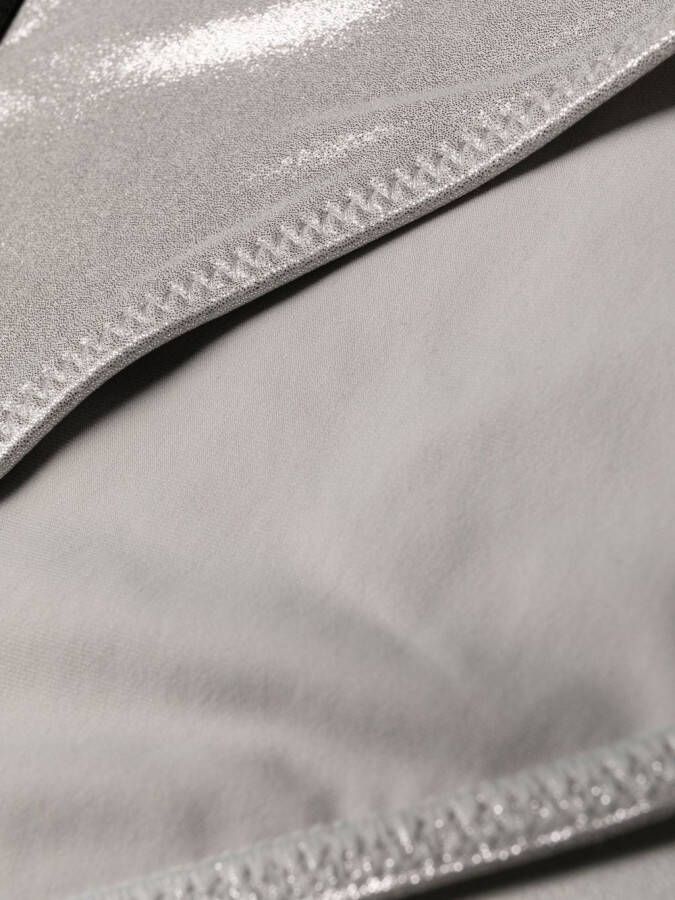Calvin Klein Underwear Bikinislip met metallic afwerking Zilver