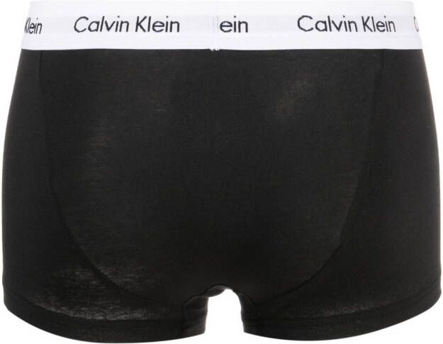 Calvin Klein Underwear Boxershorts met logoband Zwart