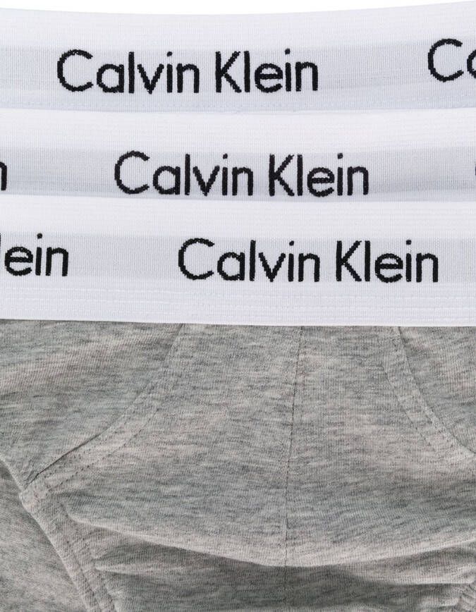 Calvin Klein Underwear logoslips 3-pack Zwart