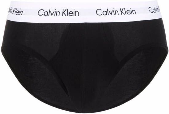 Calvin Klein Underwear Slip met logoband Zwart