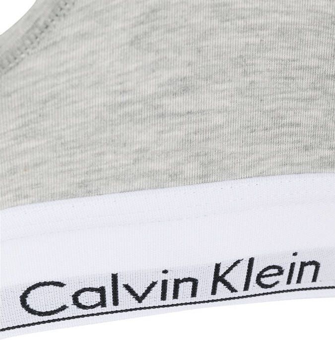 Calvin Klein Underwear Sport-bh met logo Grijs