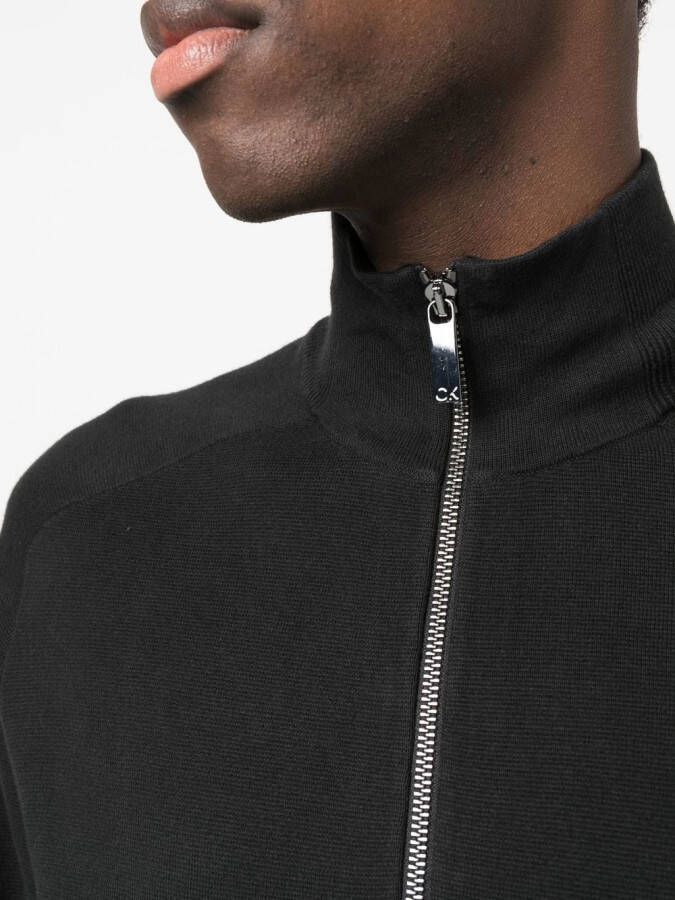 Calvin Klein Vest met hoge hals Zwart