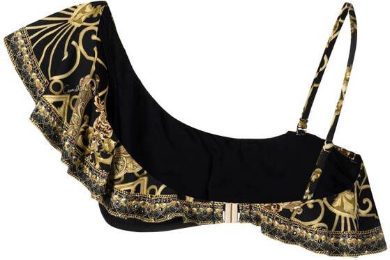 Camilla Bikinitop met barokprint Veelkleurig