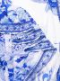 Camilla Wikkelrok met bloemenprint Blauw - Thumbnail 3