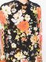 Camilla Overhemd met bloemenprint Zwart - Thumbnail 5