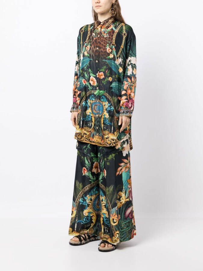 Camilla Tuniek met grafische print Veelkleurig