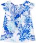 Camilla Jurk met print Blauw - Thumbnail 2