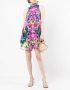 Camilla Midi-jurk met bloemenprint Roze - Thumbnail 2