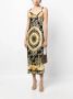 Camilla Midi-jurk met grafische print Zwart - Thumbnail 2