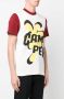 Camper T-shirt met colourblocking Wit - Thumbnail 4