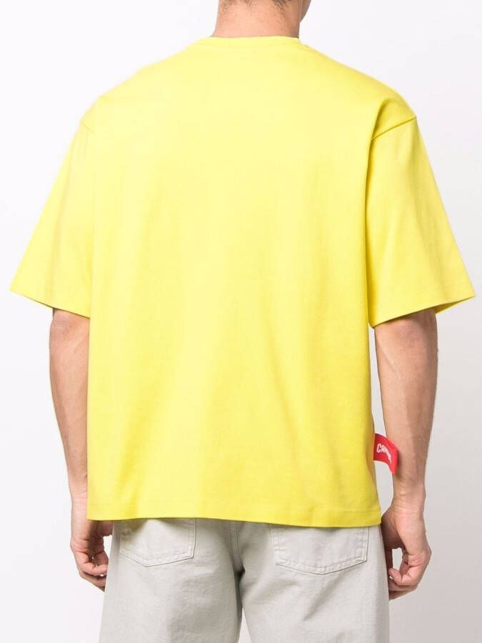 Camper T-shirt met logoprint Wit