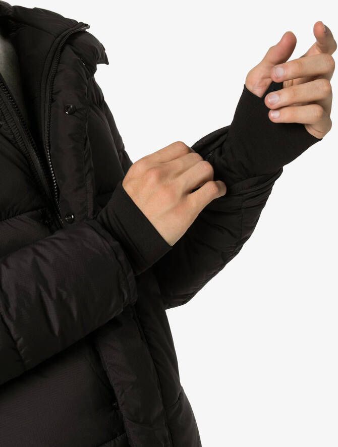 Canada Goose Donsjack met capuchon Zwart