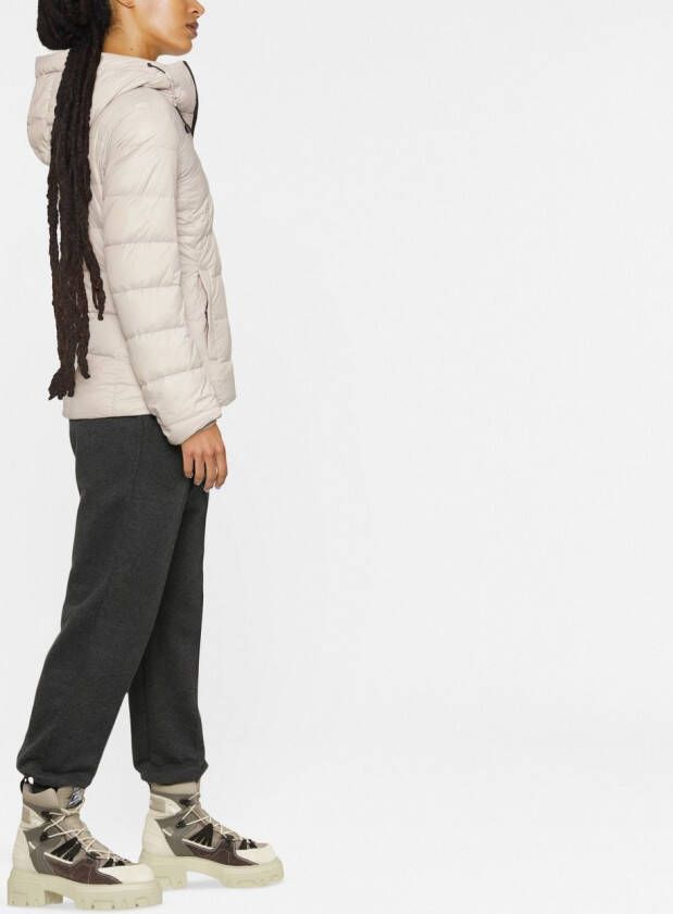 Canada Goose Donsjack met logopatch Roze