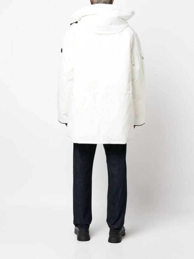 Canada Goose Expedition parka met capuchon Wit