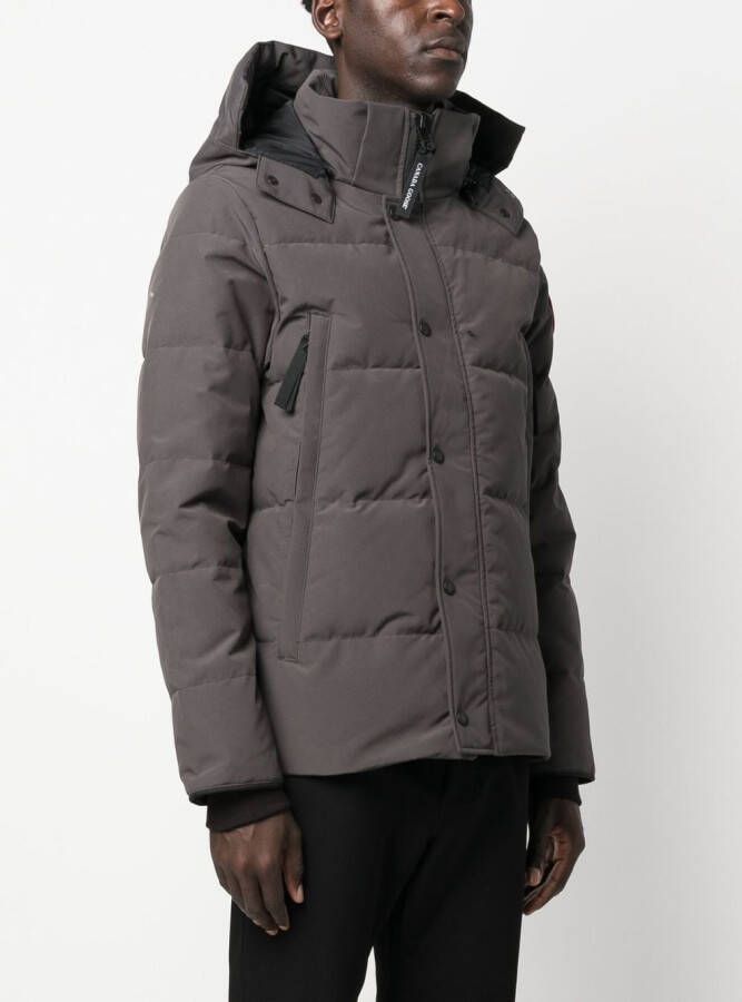 Canada Goose Gewatteerd donsjack Grijs