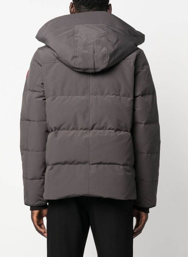 Canada Goose Gewatteerd donsjack Grijs