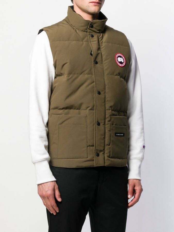 Canada Goose Gevoerde bodywarmer Groen