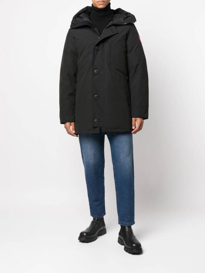 Canada Goose Gewatteerde parka Zwart