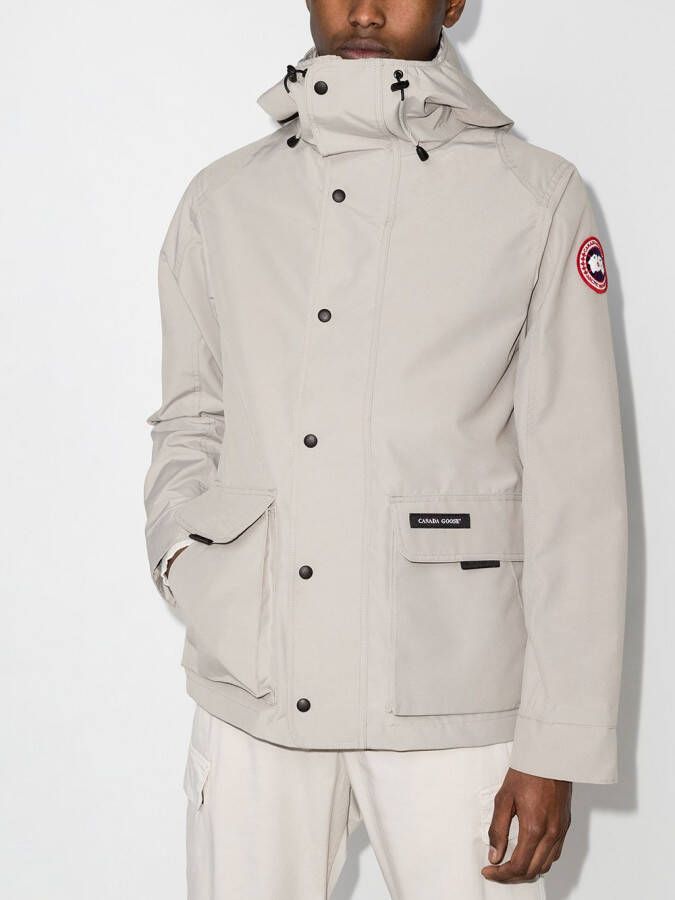 Canada Goose Jack met capuchon Grijs