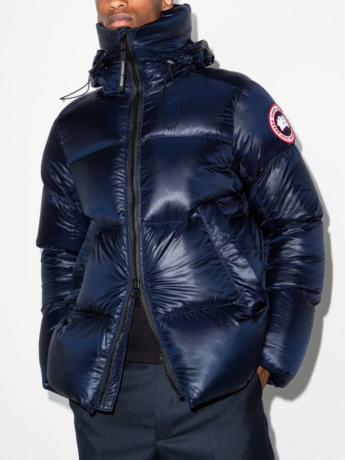 Canada Goose Jack met logopatch Blauw