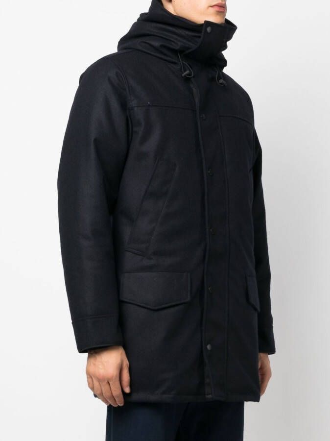 Canada Goose Parka met capuchon Blauw