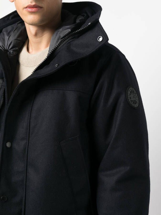 Canada Goose Parka met capuchon Blauw