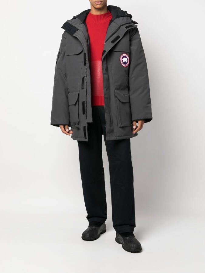 Canada Goose Parka met capuchon Grijs