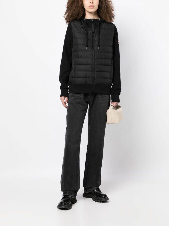 Canada Goose Jack met logopatch Zwart