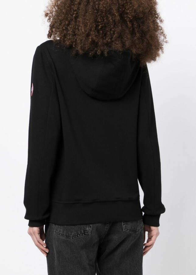 Canada Goose Jack met logopatch Zwart