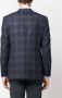 Canali Blazer met enkele rij knopen Blauw - Thumbnail 4
