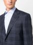 Canali Blazer met enkele rij knopen Blauw - Thumbnail 5