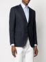 Canali Blazer met enkele rij knopen Blauw - Thumbnail 3