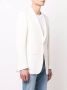 Canali Blazer met enkele rij knopen Wit - Thumbnail 3
