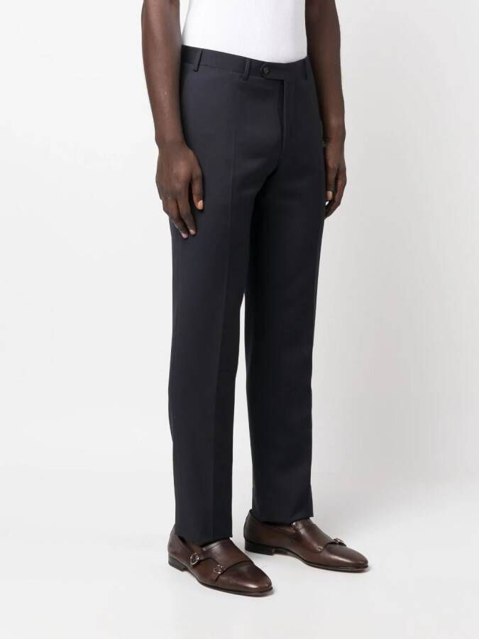 Canali Chino met toelopende pijpen Blauw