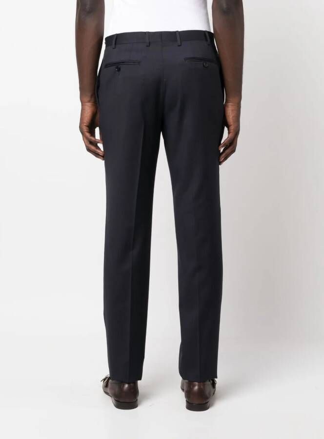 Canali Chino met toelopende pijpen Blauw