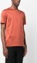 Canali T-shirt met ronde hals Oranje - Thumbnail 3